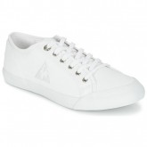 Le Coq Sportif Deauville+ Cvs Blanc / Argent Chaussures Baskets Basses France Pas Cher